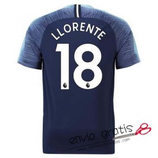 Camiseta Tottenham Hotspur Segunda Equipacion 18#LLORENTE 2018-2019