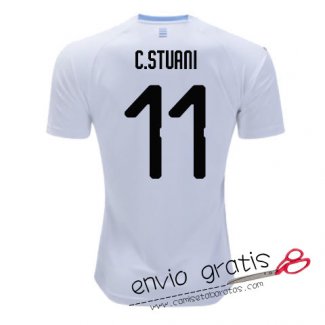 Camiseta Uruguay Segunda Equipacion 11#C.STUANI 2018