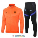 Holanda Chaqueta Orange + Pantalon 2020/2021