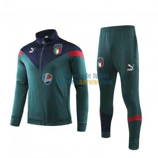 Italia Chaqueta Green Blue + Pantalon 2019-2020