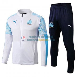 Olympique Marseille Chaqueta White + Pantalon 2019-2020