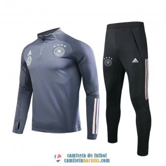 Alemania Sudadera De Entrenamiento Grey + Pantalon 2020/2021