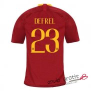 Camiseta AS Roma Primera Equipacion 23#DEFREL 2018-2019