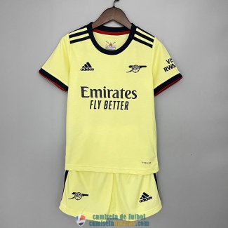 Camiseta Arsenal Ninos Segunda Equipacion 2021/2022