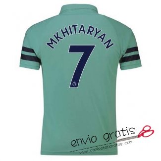 Camiseta Arsenal Tercera Equipacion 7#MKHITARYAN 2018-2019