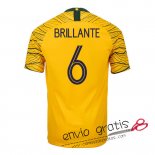 Camiseta Australia Primera Equipacion 6#BRILLANTE 2018