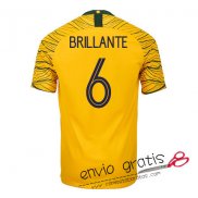 Camiseta Australia Primera Equipacion 6#BRILLANTE 2018