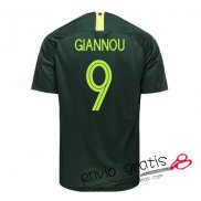 Camiseta Australia Segunda Equipacion 9#GIANNOU 2018