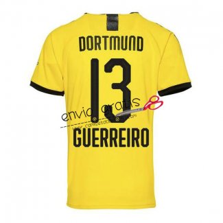 Camiseta Borussia Dortmund Primera Equipacion 13 GUERREIRO 2019-2020