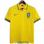 Camiseta Brasil Polo Yellow 2020/2021