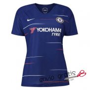 Camiseta Chelsea Mujer Primera Equipacion 2018-2019