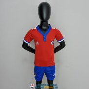 Camiseta Chile Ninos Primera Equipacion 2022/2023