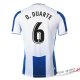 Camiseta Espanyol Primera Equipacion 6#O.DUARTE 2019-2020