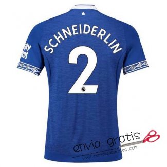 Camiseta Everton Primera Equipacion 2#SCHNEIDERLIN 2018-2019