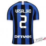 Camiseta Inter Milan Primera Equipacion 2#VRSALJKO 2019-2020