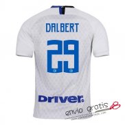 Camiseta Inter Milan Segunda Equipacion 29#DALBERT 2018-2019