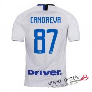 Camiseta Inter Milan Segunda Equipacion 87#CANDREVA 2018-2019