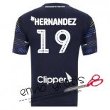 Camiseta Leeds United Segunda Equipacion 19#HERNANDEZ 2018-2019 Camiseta Leeds United Segunda Equipacion 19#HERNANDEZ 2018-2019