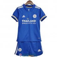 Camiseta Leicester City Ninos Primera Equipacion 2020/2021