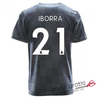 Camiseta Leicester City Segunda Equipacion 21#IBORRA 2018-2019