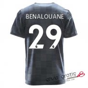 Camiseta Leicester City Segunda Equipacion 29#BENALOUANE 2018-2019