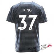 Camiseta Leicester City Segunda Equipacion 37#KING 2018-2019