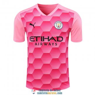 Camiseta Manchester City Portero Pink 2020/2021