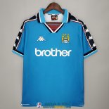 Camiseta Manchester City Retro Primera Equipacion 1997/1999