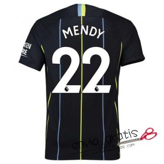 Camiseta Manchester City Segunda Equipacion 22#MENDY 2018-2019