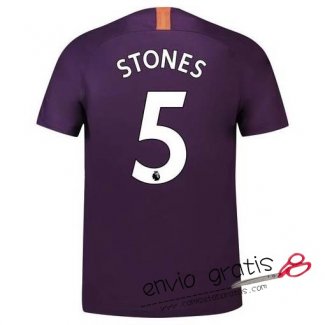 Camiseta Manchester City Tercera Equipacion 5#STONES 2018-2019