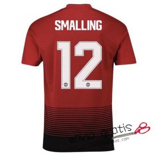 Camiseta Manchester United Primera Equipacion 12#SMALLING Cup Printing 2018-2019