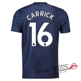 Camiseta Manchester United Tercera Equipacion 16#CARRICK 2018-2019