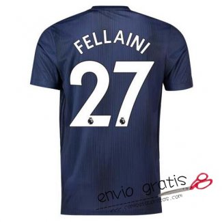 Camiseta Manchester United Tercera Equipacion 27#FELLAINI 2018-2019