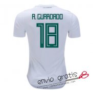 Camiseta Mexico Segunda Equipacion 18#A.GUARDADO 2018