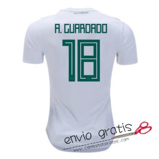 Camiseta Mexico Segunda Equipacion 18#A.GUARDADO 2018