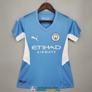 Camiseta Mujer Manchester City Primera Equipacion 2021/2022