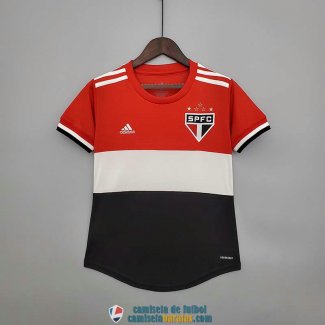 Camiseta Mujer Sao Paulo FC Tercera Equipacion 2021/2022