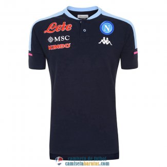 Camiseta Napoli Polo Navy 2020/2021