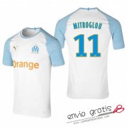 Camiseta Olympique Marseille Primera Equipacion 11#MITROGLOU 2018-2019
