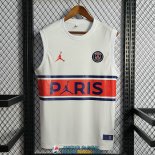 Camiseta PSG x Jordan Vest White I 2022/2023 Camiseta PSG x Jordan Vest White I 2022/2023