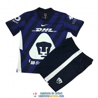 Camiseta Pumas UNAM Ninos Segunda Equipacion 2020/2021