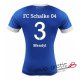 Camiseta Schalke 04 Primera Equipacion 3#Mendyl 2018-2019