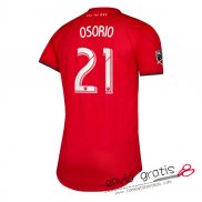 Camiseta Toronto FC Primera Equipacion 21#OSORIO 2019