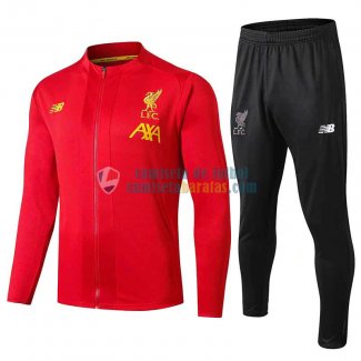 Liverpool Chaqueta Red + Pantalon Black 2019-2020