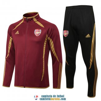 Arsenal Chaqueta Red I + Pantalon Black I 2022/2023