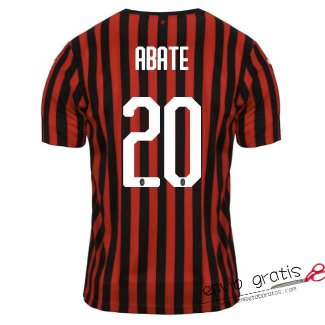 Camiseta AC Milan Primera Equipacion 20#ABATE 2019-2020