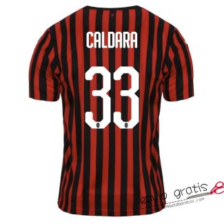 Camiseta AC Milan Primera Equipacion 33#CALDARA 2019-2020