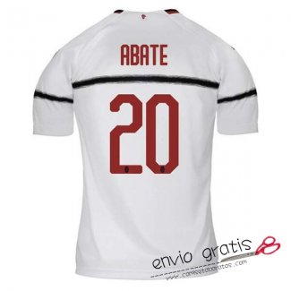 Camiseta AC Milan Segunda Equipacion 20#ABATE 2018-2019