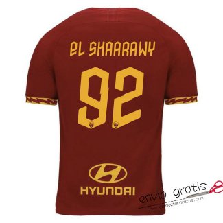Camiseta AS Roma Primera Equipacion 92#EL SHAARAWY 2019-2020