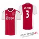 Camiseta Ajax Primera Equipacion 3#VELTMAN 2018-2019